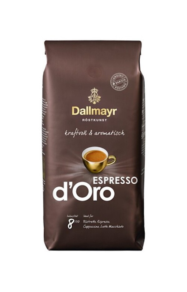 Dallmayr Espresso d’Oro – wyrazista kawa do mleka
