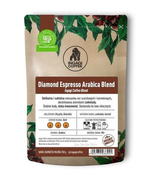 jaka kawa do aeropressu – Diamond Espresso Arabica Blend