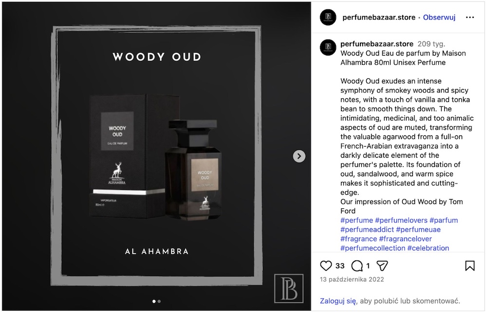 tańszy odpowiednik perfum tom ford