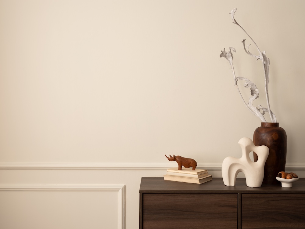 wnętrze z kolorem ivory 